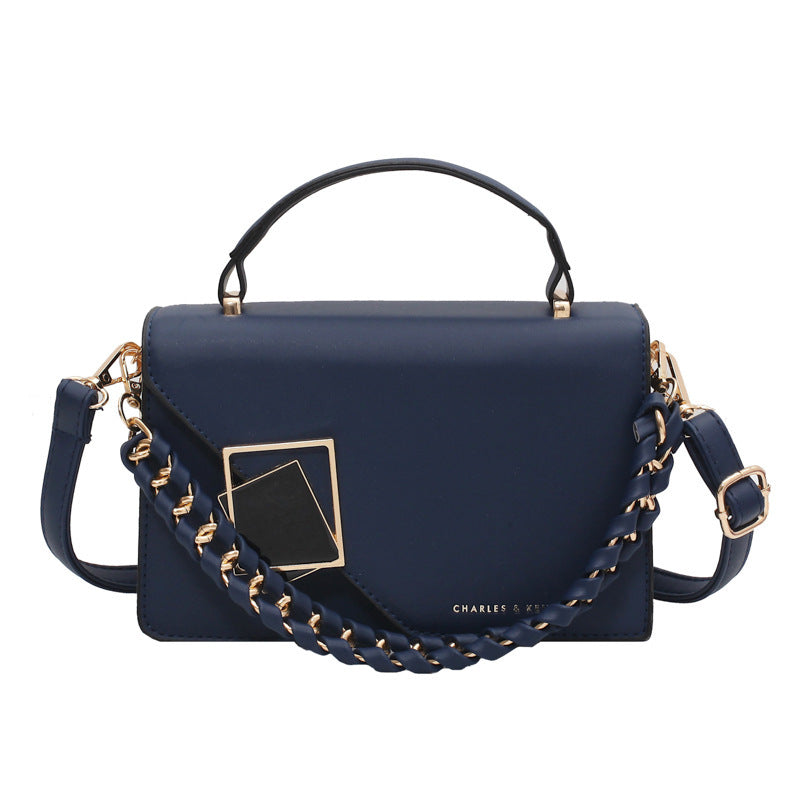 Chain Shoulder Crossbody Bag Handheld Small Square Bag